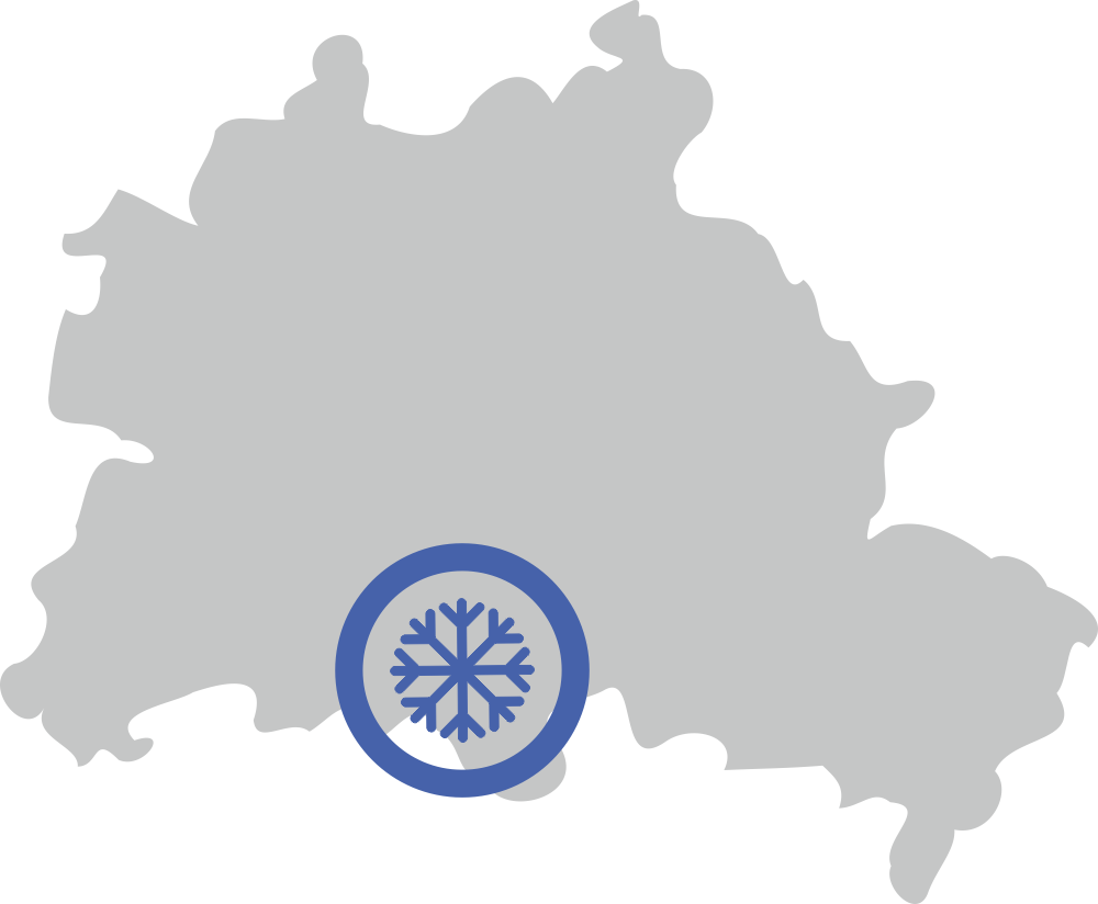 Blauschnee Winterdienst Berliner Süden, Schneeräumen in Lankwitz, Lichterfelde, Marienfelde